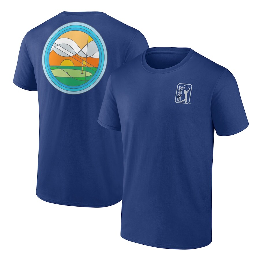 

Футболка с коротким рукавом Fanatics Branded Pga Tour T-Shirts, синий