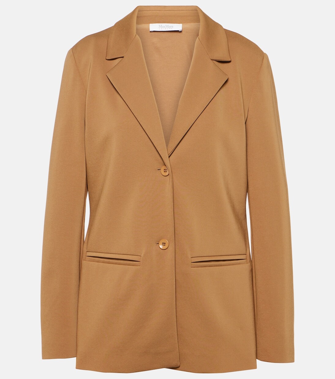 

Однобортный пиджак leisure mogador Max Mara, коричневый