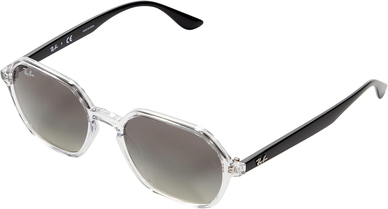 

Солнцезащитные очки 52 mm 0RB4361 Ray-Ban, цвет Transparent/Grey Gradient