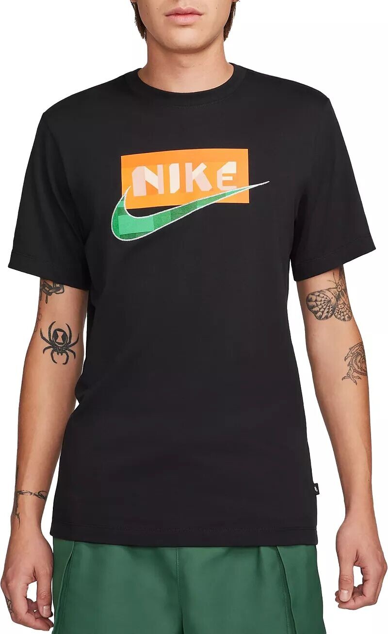 

Мужская футболка Nike Sportswear Pack 3 с коротким рукавом и графикой, черный