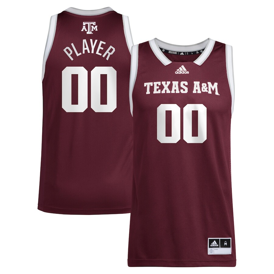 

Джерси adidas Texas A And M Aggies, бордовый