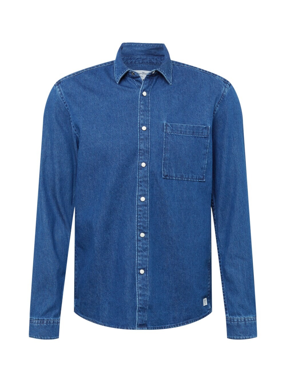 

Рубашка на пуговицах стандартного кроя TOM TAILOR DENIM, синий
