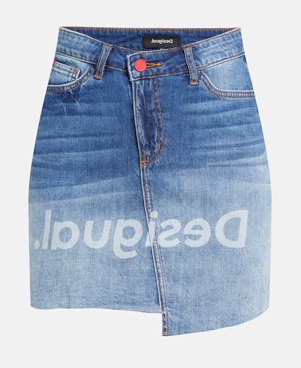 

Джинсовая юбка Desigual, синий