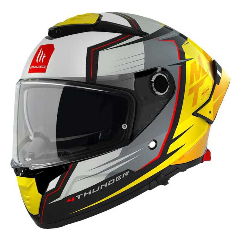 

Шлем полнолицевой MT Helmets Thunder 4 SV Pental B3, серый