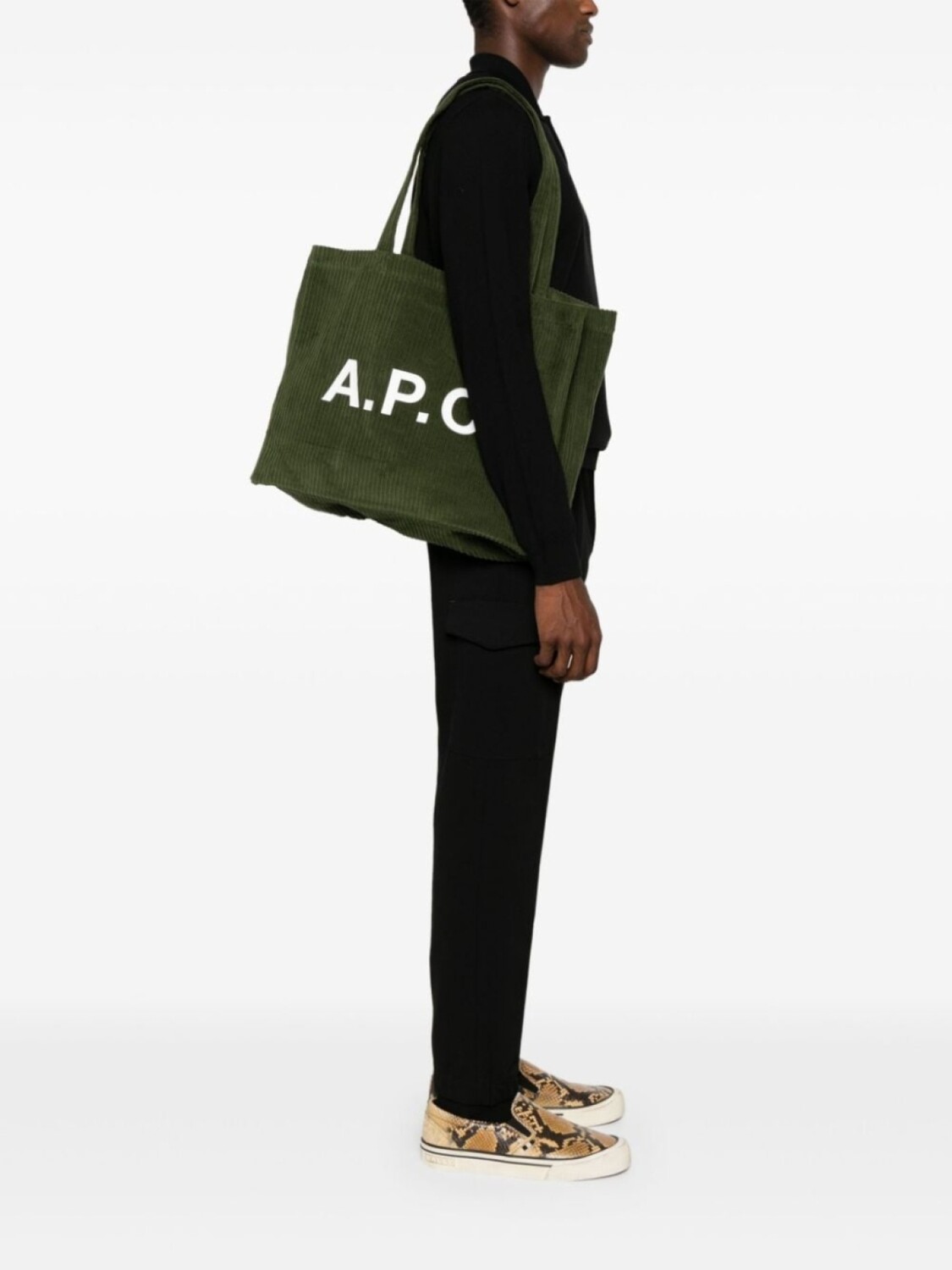 

A.P.C. вельветовая сумка на плечо Diane, зеленый