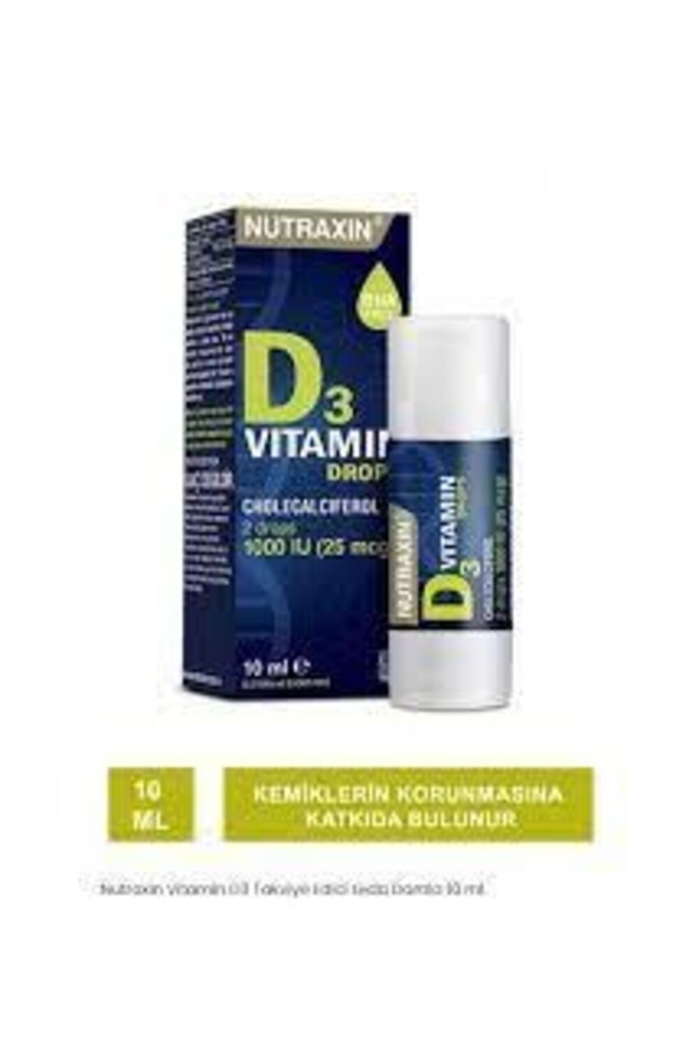 

Nutraxin Пищевая добавка с витамином D3 в каплях 10 мл