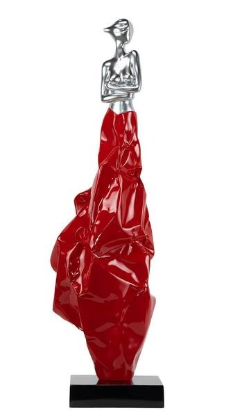 

Современная скульптура KUNSTLOFT цвет rot/silber