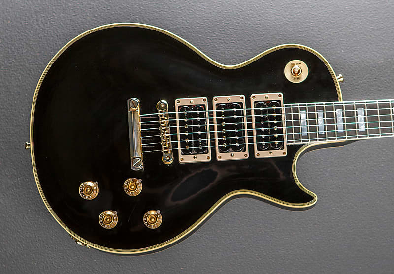 цена Электрогитара Gibson Custom Shop Peter Frampton Phenix Inspired Les Paul Custom - Ebony