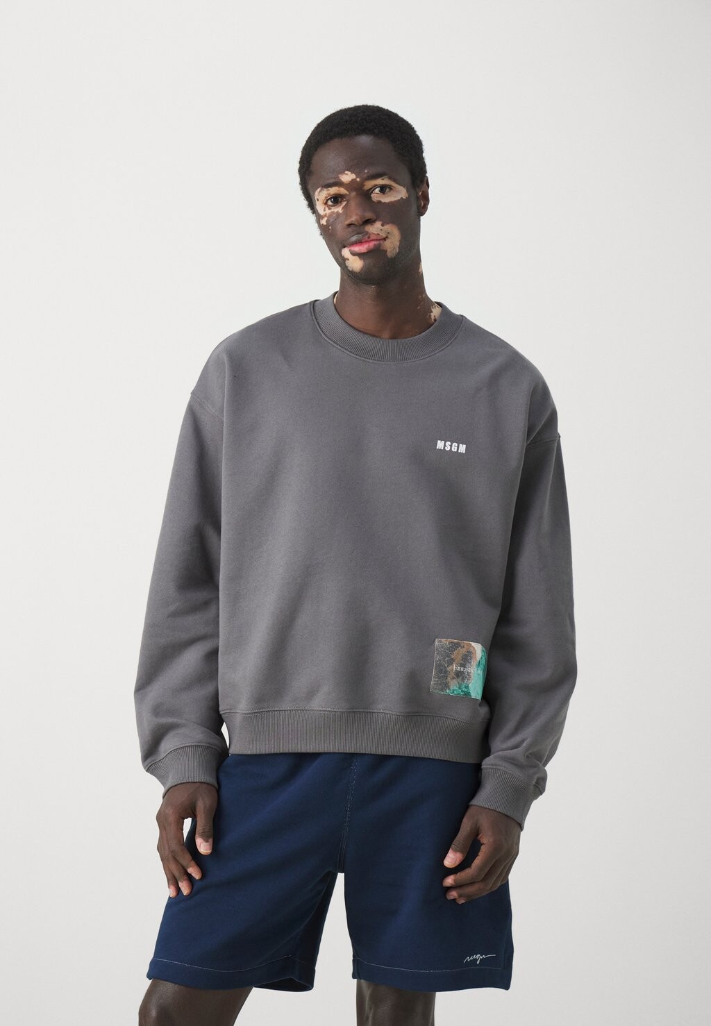 

Толстовка FELPA MSGM, цвет grey