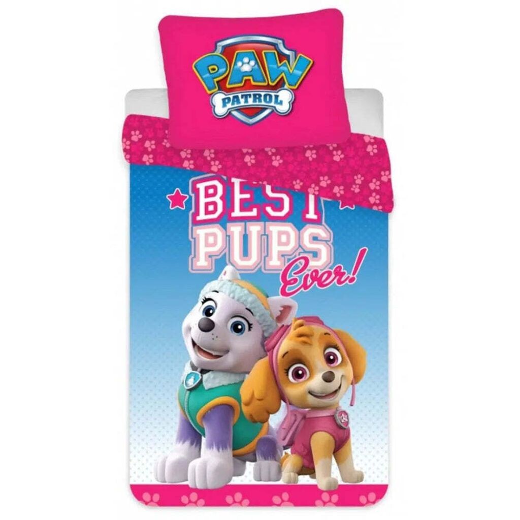 

Комплект детского постельного белья Paw Patrol Skye, 2 предмета, 135х200, 80х80 см, 100% хлопок