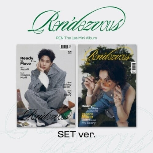 

CD диск Ren: Ren'Dezvous - Photobook Version - incl. 64pg Photobook, Poster, Instant Photo, Wish Charm + Sticker Pack