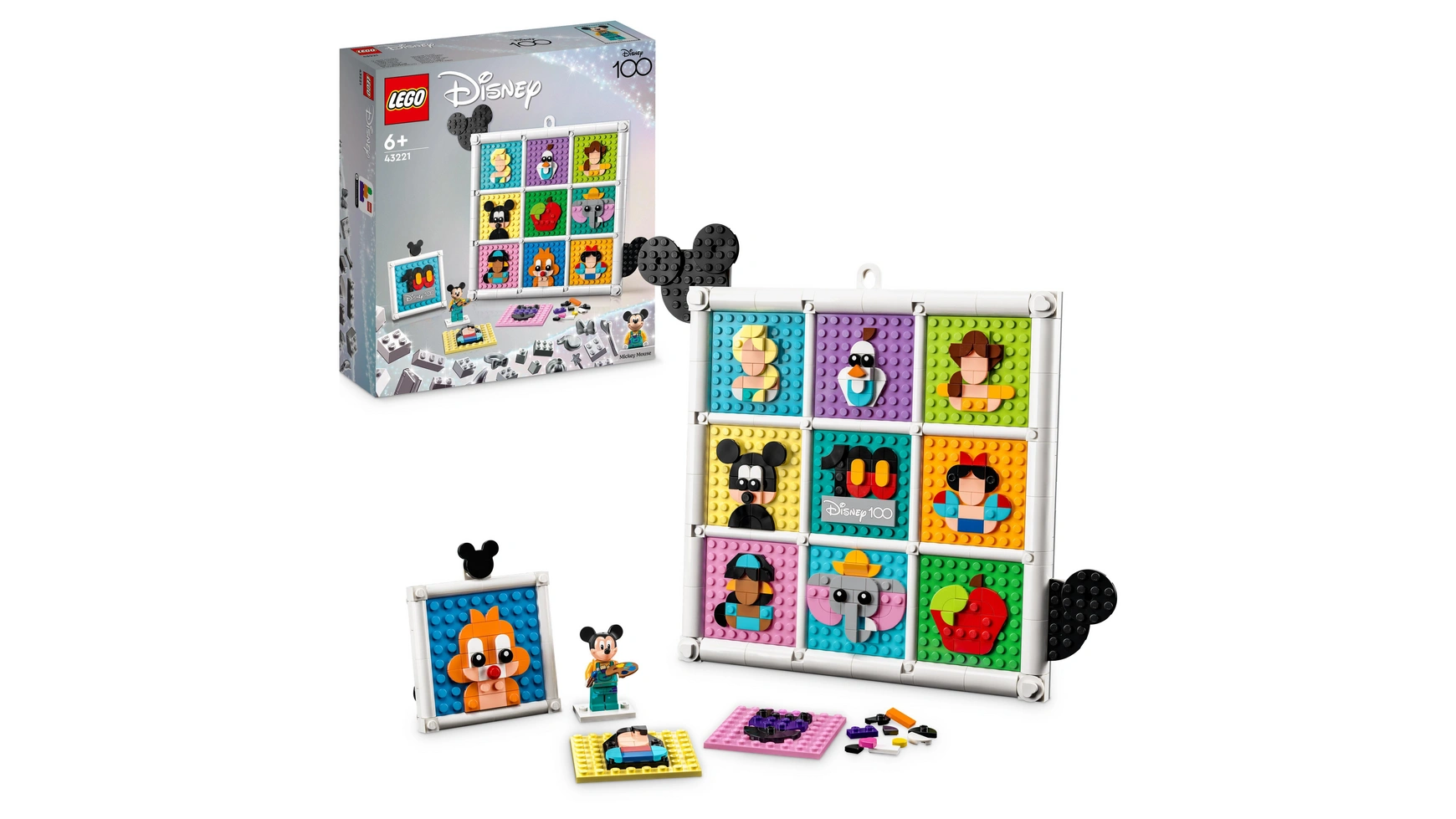 

Lego Disney 100 лет значкам мультфильмов Диснея
