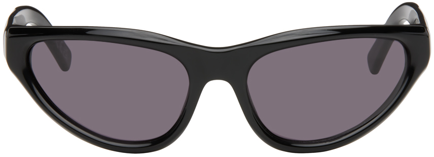 Черные солнцезащитные очки Mavericks Marni солнцезащитные очки marni коричневый