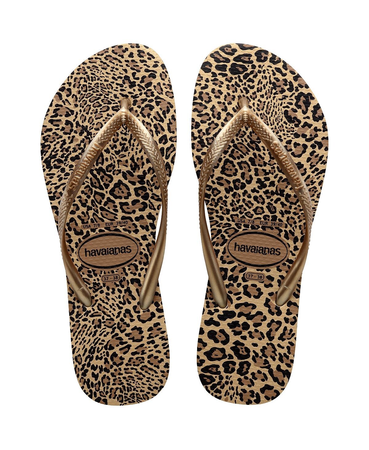

Женские тонкие сандалии без шнуровки Animals Havaianas