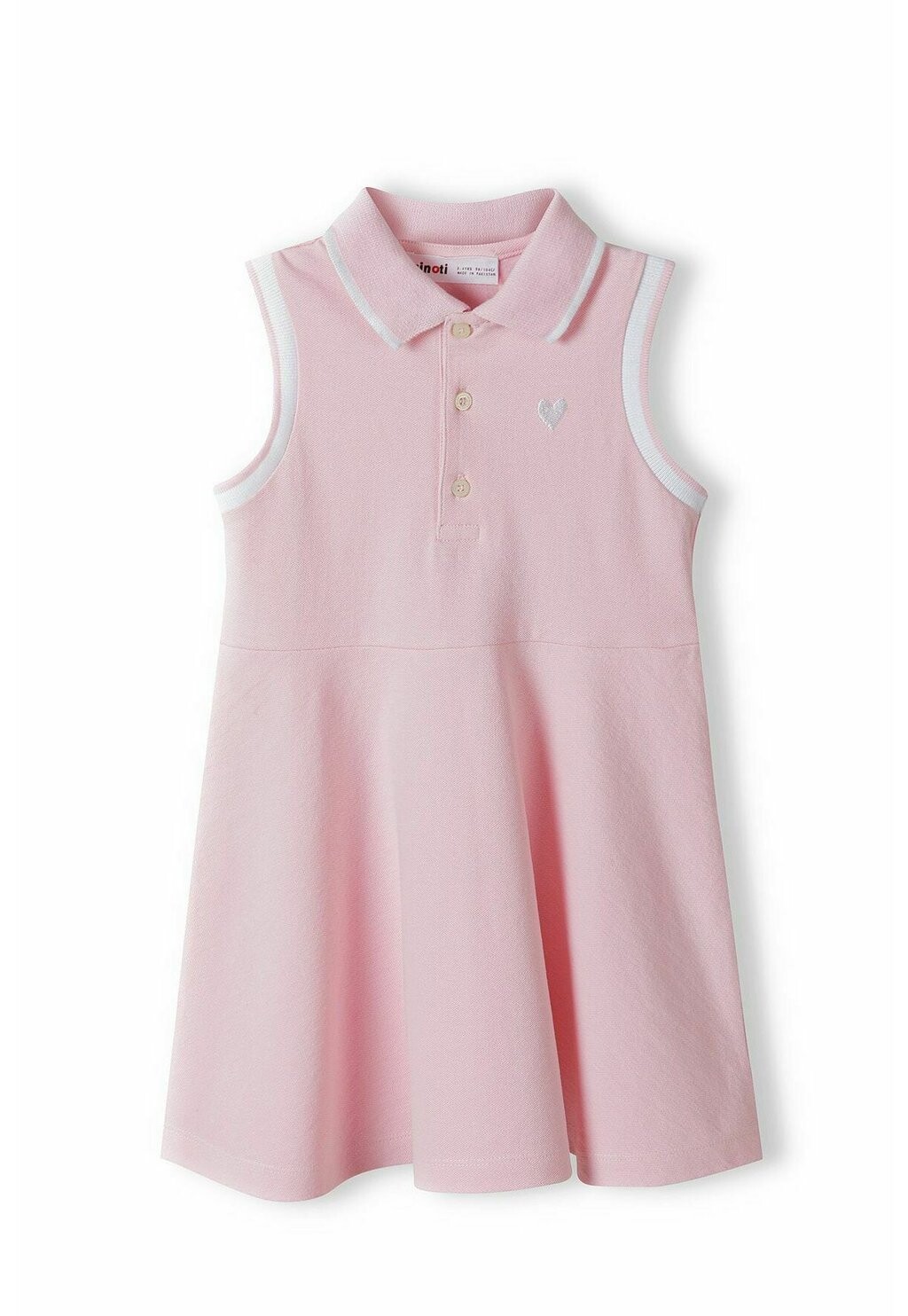 

Платье из джерси SLEEVELESS WITH EMBROIDERY MINOTI, цвет pink