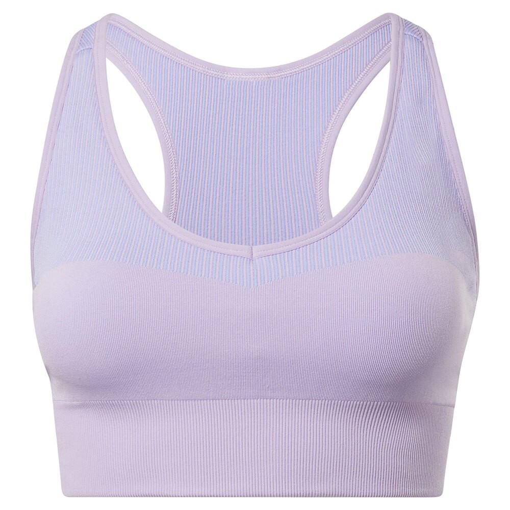

Спортивный бюстгальтер Reebok Yoga Seamless Sports, фиолетовый
