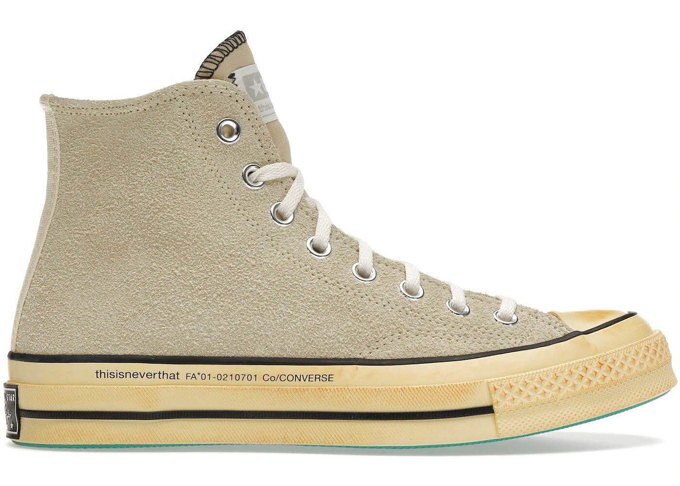 

Converse Chuck Taylor All-Star 70 Hi thisisneverthat, серый/бежевый