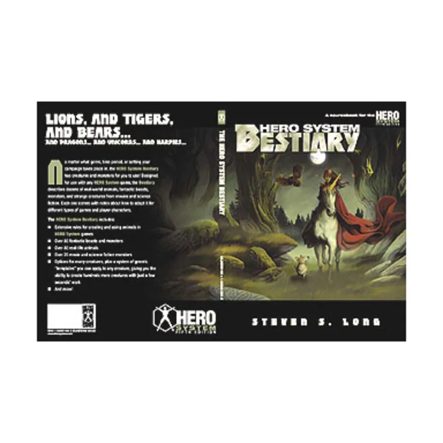 

Hero System Bestiary (5th Edition), Hero System (5th Edition), мягкая обложка