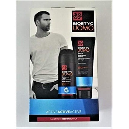 

Набор Дезодорант Active Bioetyc Homme 72ч 150мл + шампунь Doccia Active 250мл ‎Bioetyc