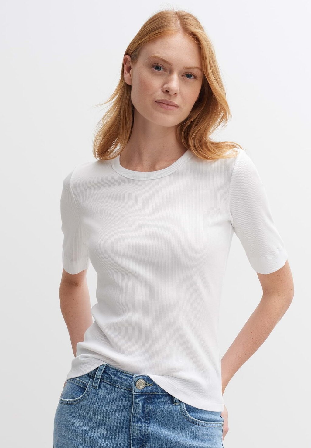 

Футболка базовая Opus, цвет white
