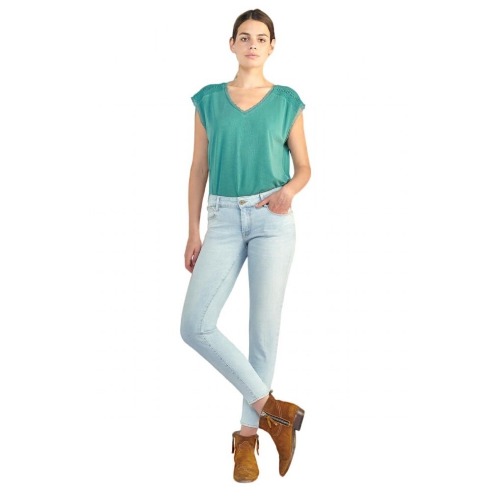 

Джинсы Le Temps Des Cerises 52698 Push-Up Slim Pulp 7/8, зеленый
