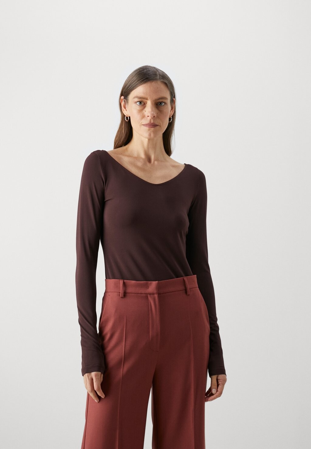 

Рубашка с длинным рукавом RAGAZZA Max Mara Leisure, цвет vinaccia