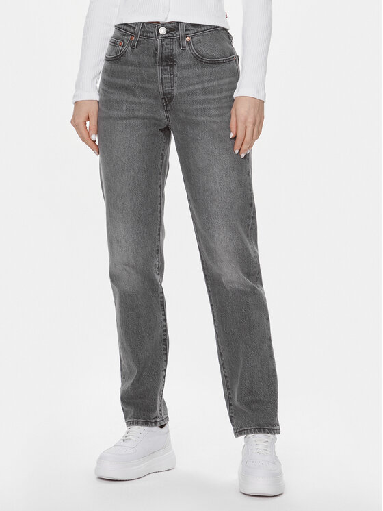 Укороченные джинсы Levi's, серый укороченные джинсы oltre серый