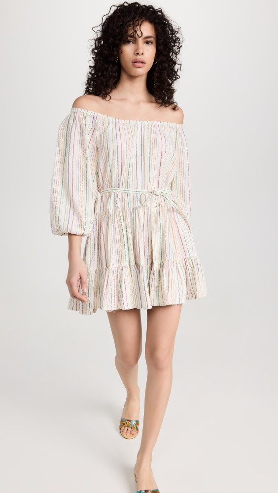 

Платье мини Apiece Apart Tilton Tiered