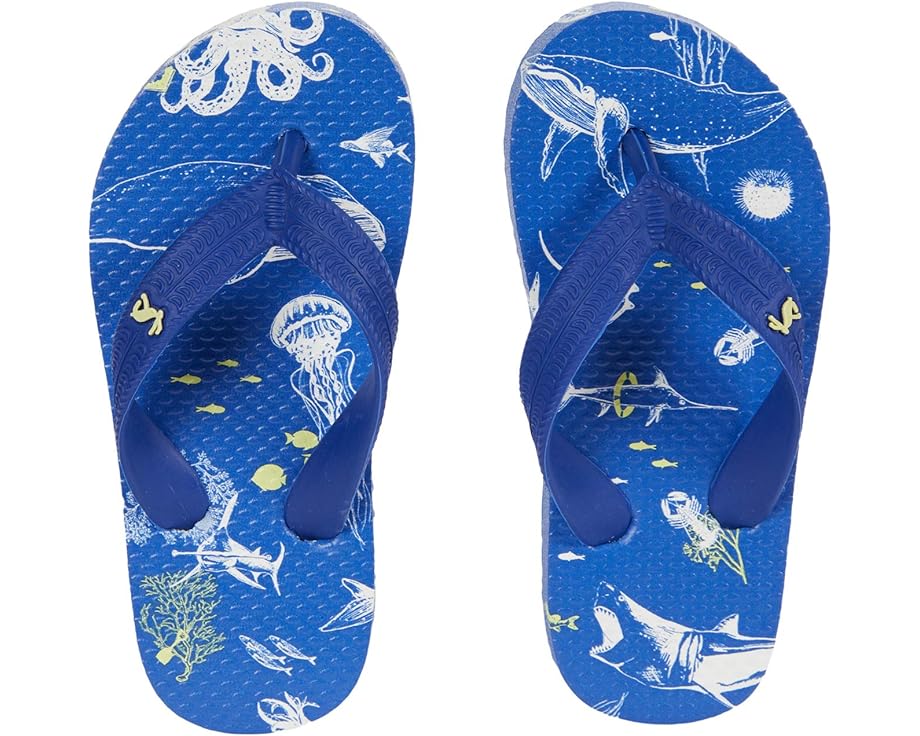Сандалии Joules Flip-Flop, цвет Blue Sea Animals