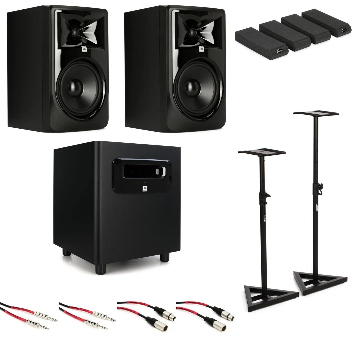 

Студийный комплект 8-дюймового активного студийного монитора JBL 308P MkII