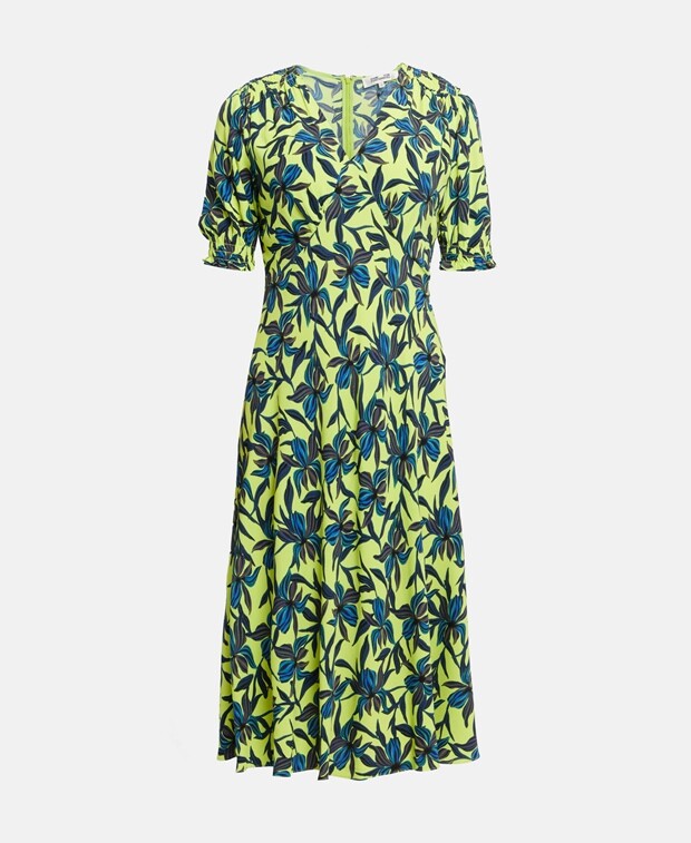 

Повседневное платье Diane von Furstenberg, зеленое яблоко