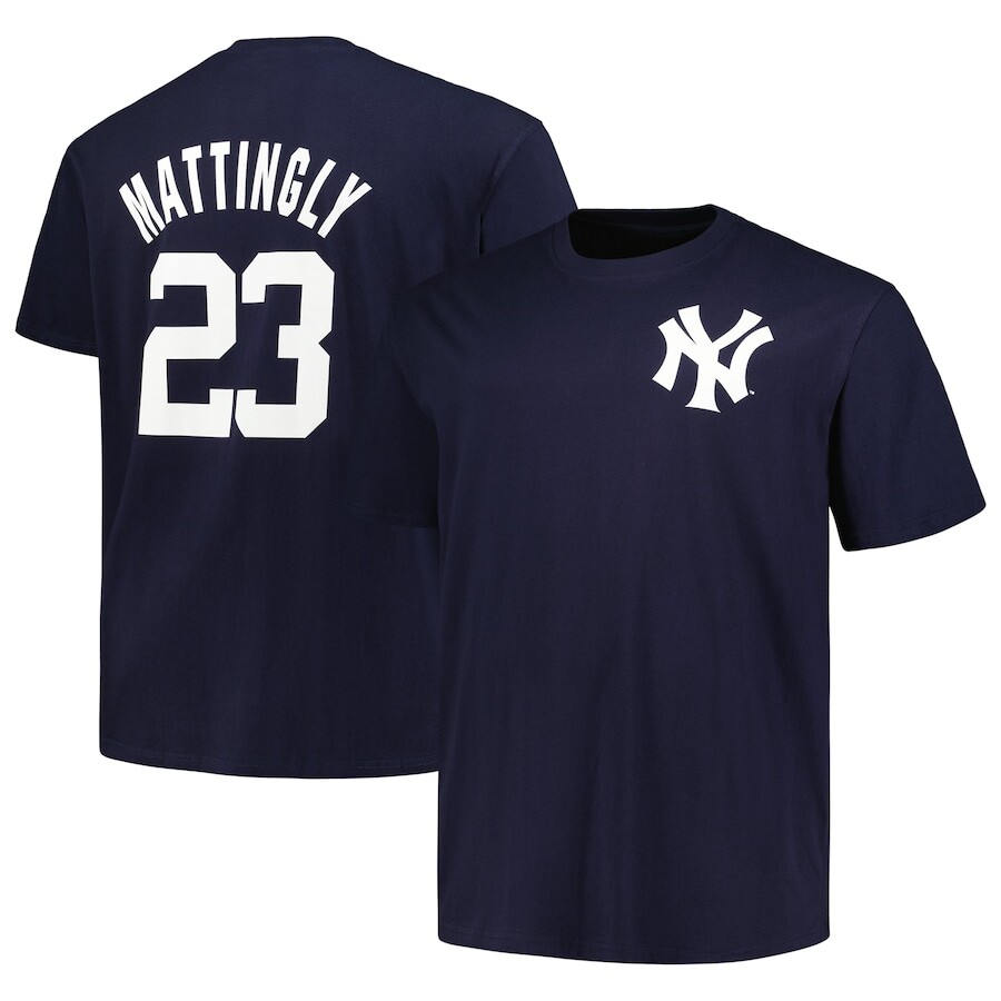

Футболка с именем и номером Profile New York Yankees, нави