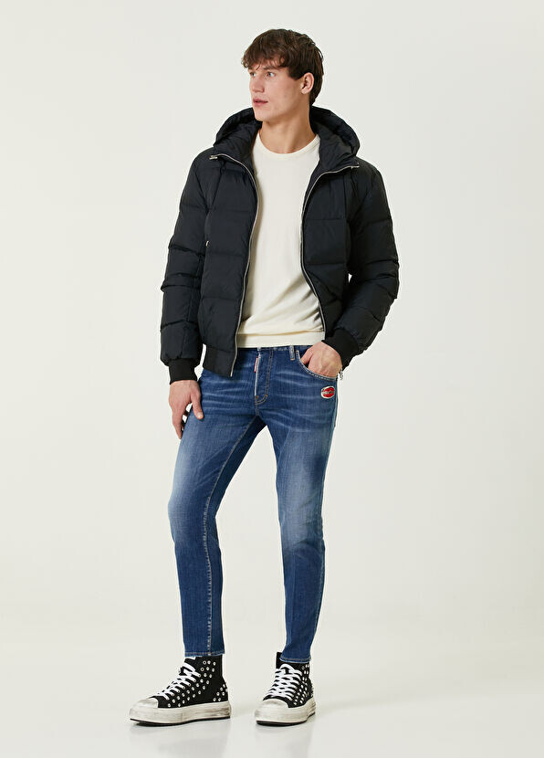 

Джинсы с логотипом Dsquared2, синий