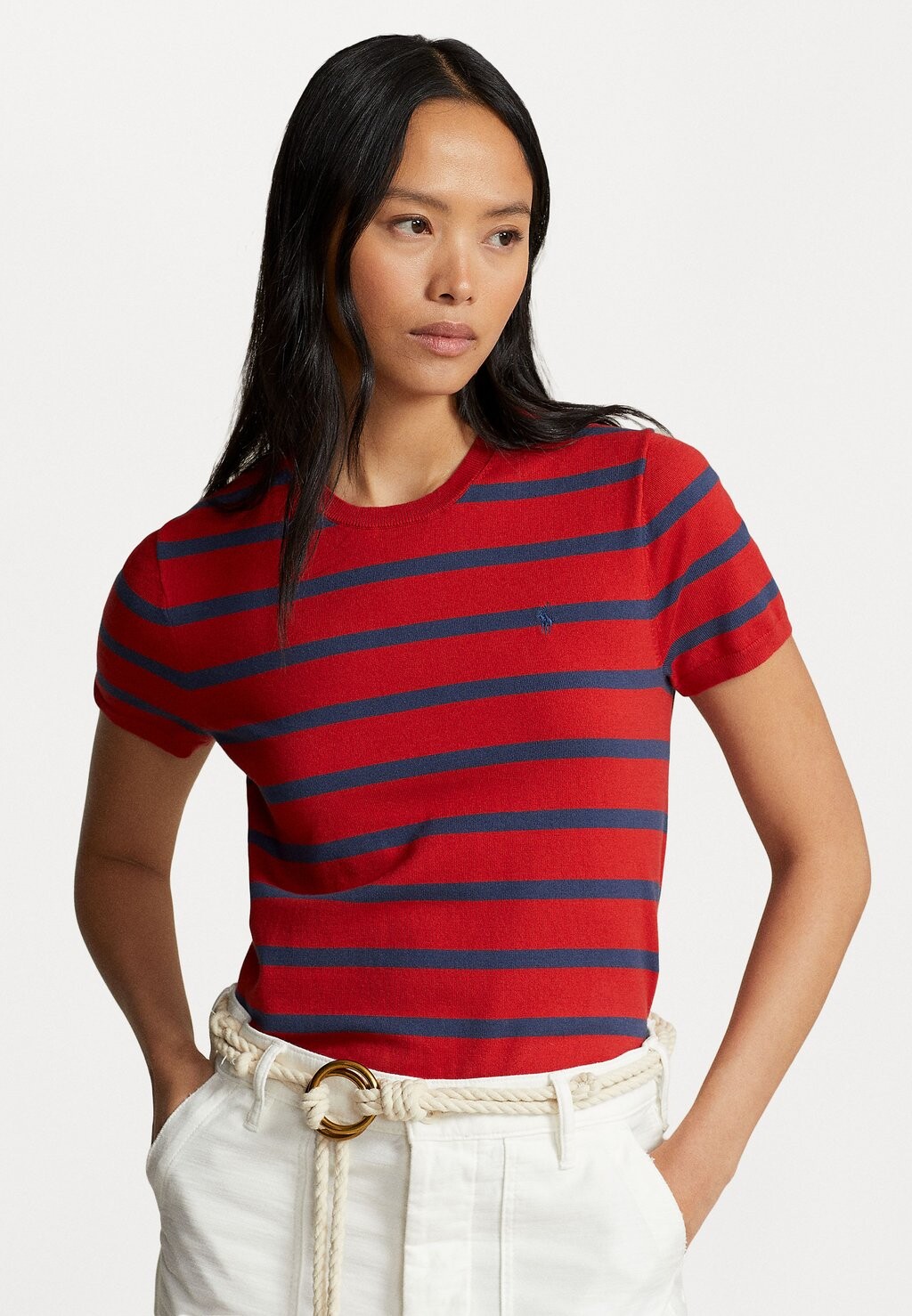 

Футболка с принтом Polo Ralph Lauren, Красный