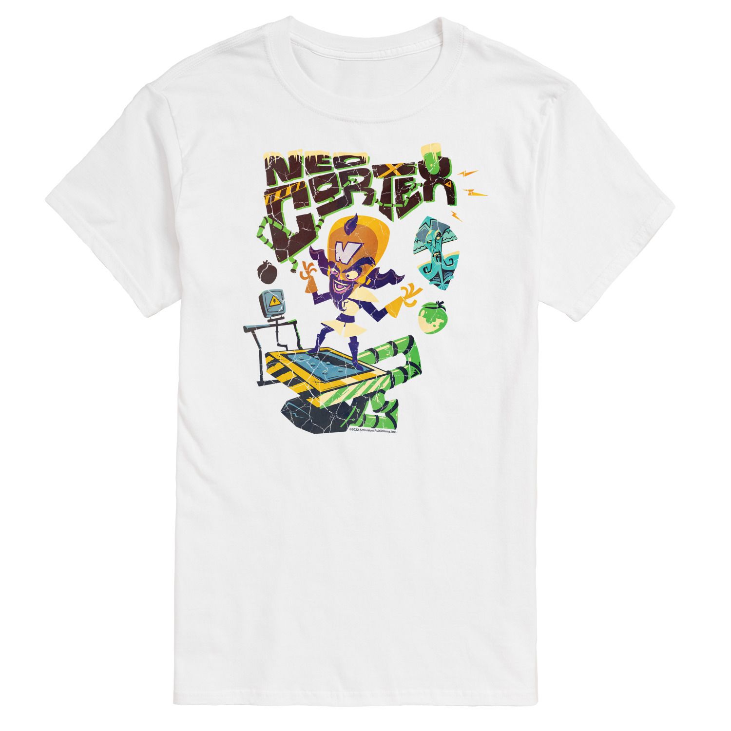 Мужская футболка Crash Bandicoot Neo Cortex Licensed Character