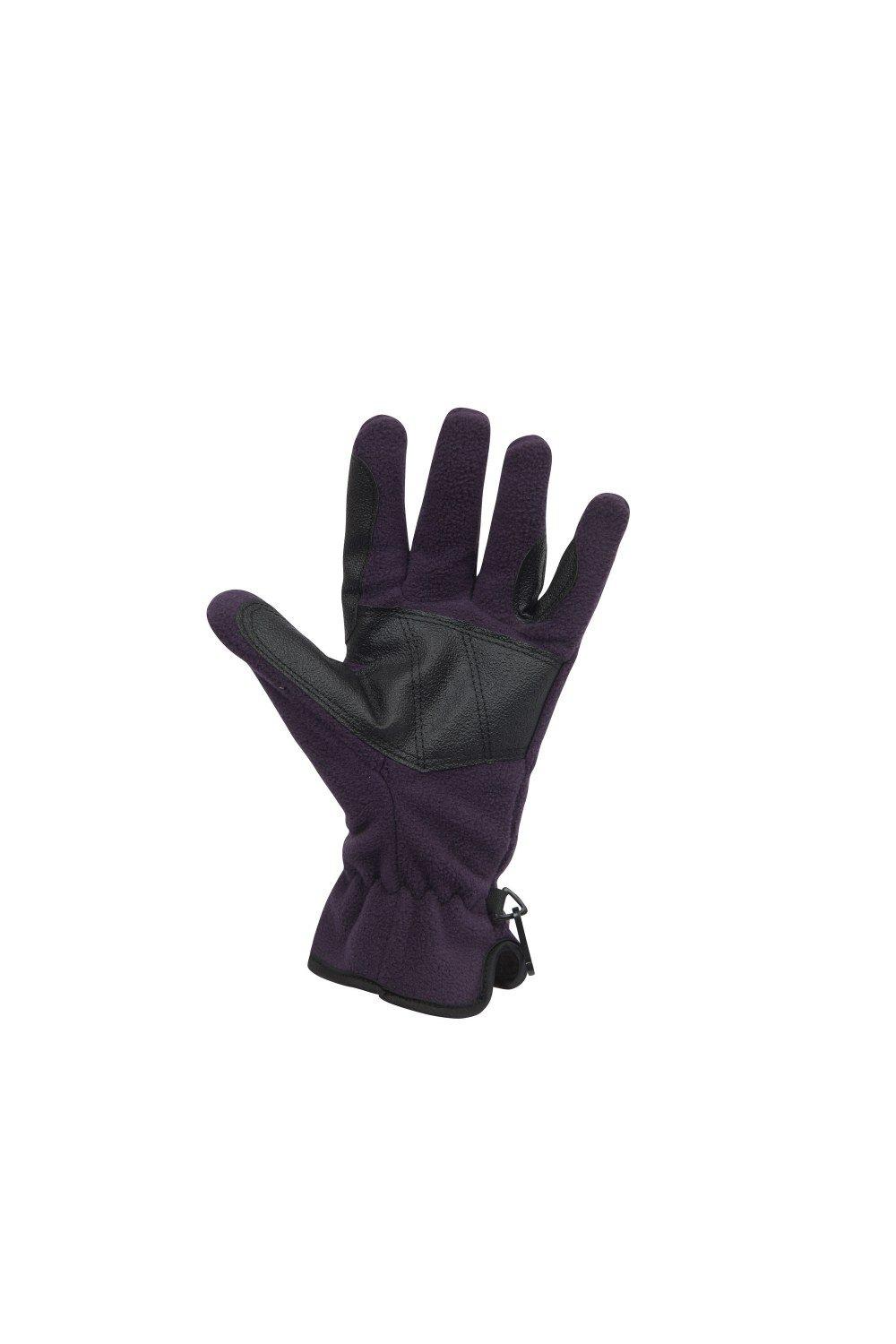 Флисовые перчатки для верховой езды Polar Dublin, фиолетовый