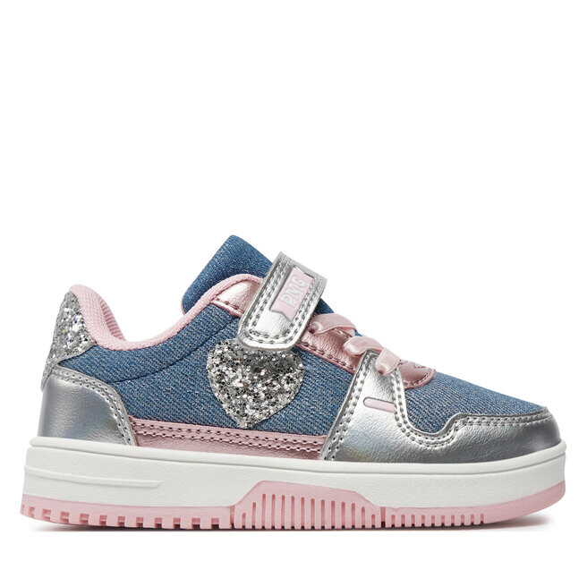 

Кроссовки Primigi 5957022 Laminated Silver-Denim, серебро