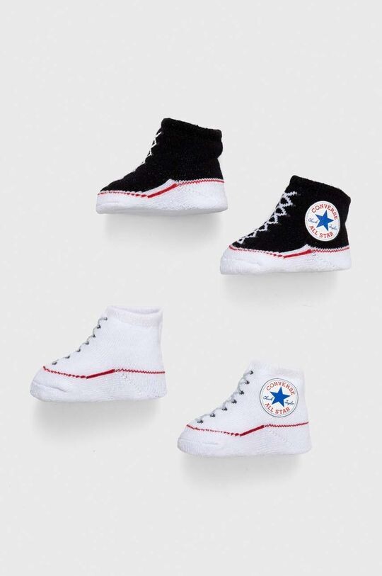 

Converse Детские носки, 2 пары, черный