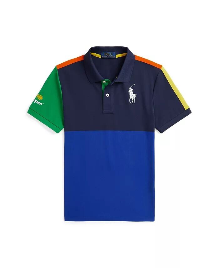 

Рубашка поло Big Boys US Open Ball Crew Performance Polo Ralph Lauren, мультиколор