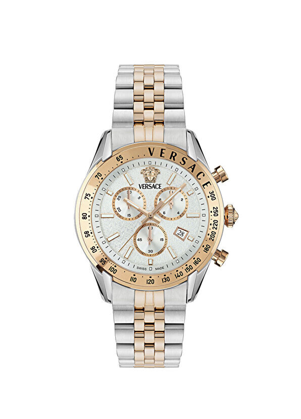 

Vrscve8R00424 и мужские наручные часы Versace, золотой