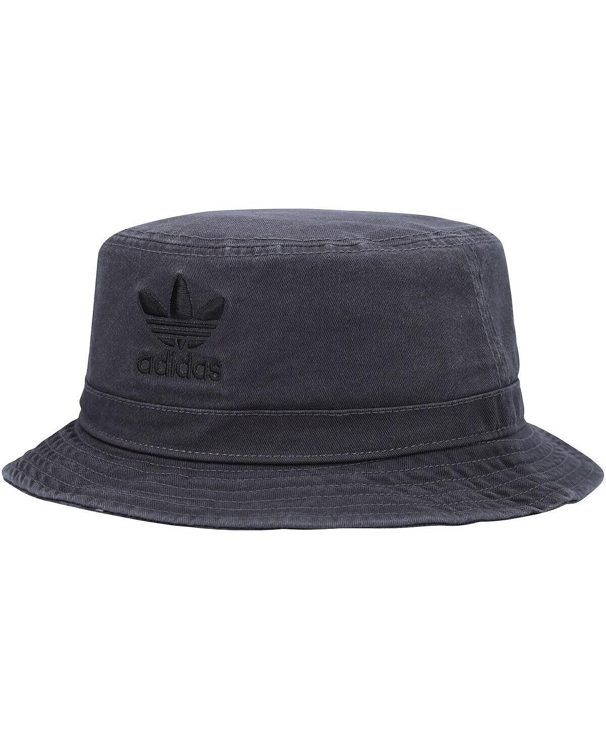 

Мужская черная стираная панама adidas