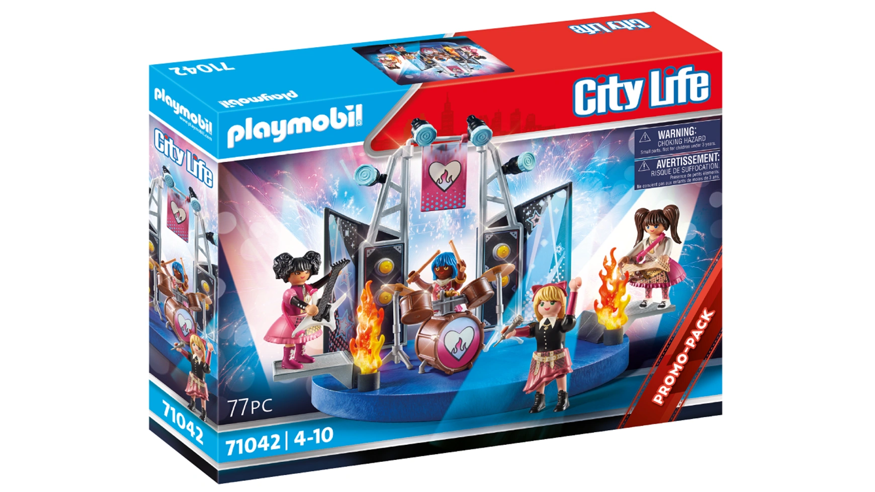 City life музыкальный оркестр Playmobil city life стартовый набор hot rod playmobil