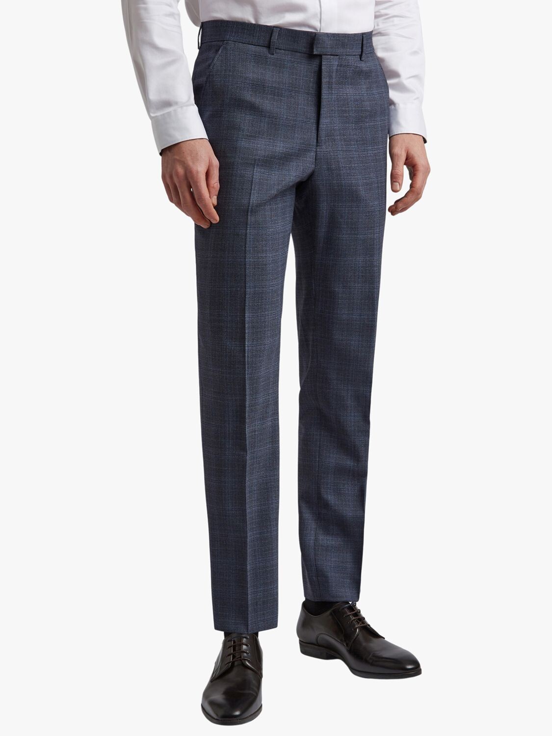 

Костюмные брюки узкого кроя Ted Baker, цвет Airforce Blue