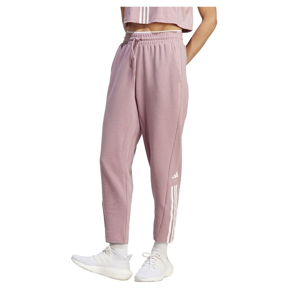 

Брюки adidas Essentials Regular-Fit Cotton Joggers, розовый