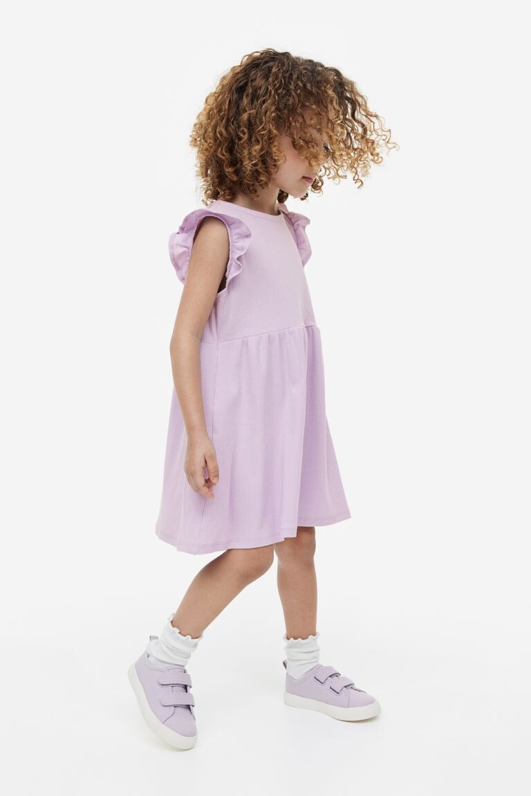 

Платье из джерси в рубчик H&M