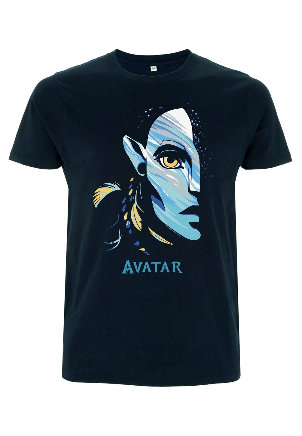 

Футболка с принтом AVATAR 2 HALF FACE Henry Tiger, темно-синий