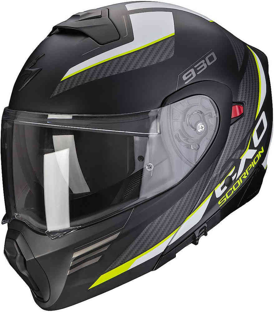EXO 930 Навигационный шлем Scorpion, черный матовый/серый