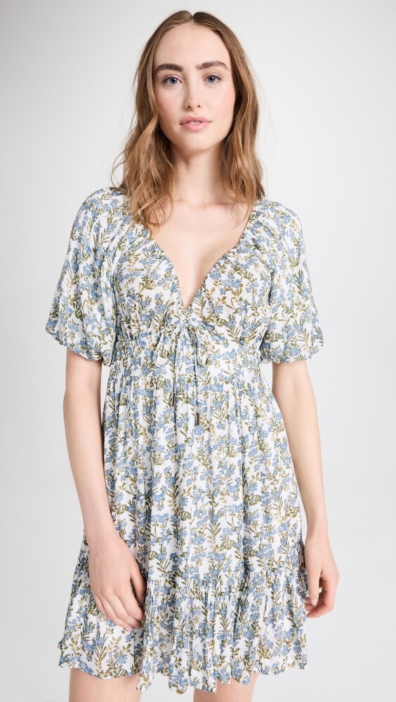 

Платье мини MINKPINK Juniper, синий