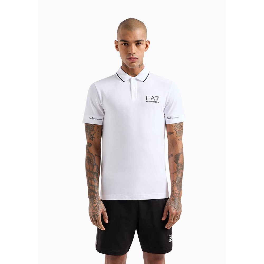 

Поло EA7 EMPORIO ARMANI 3DPF19_PJ04Z, белый