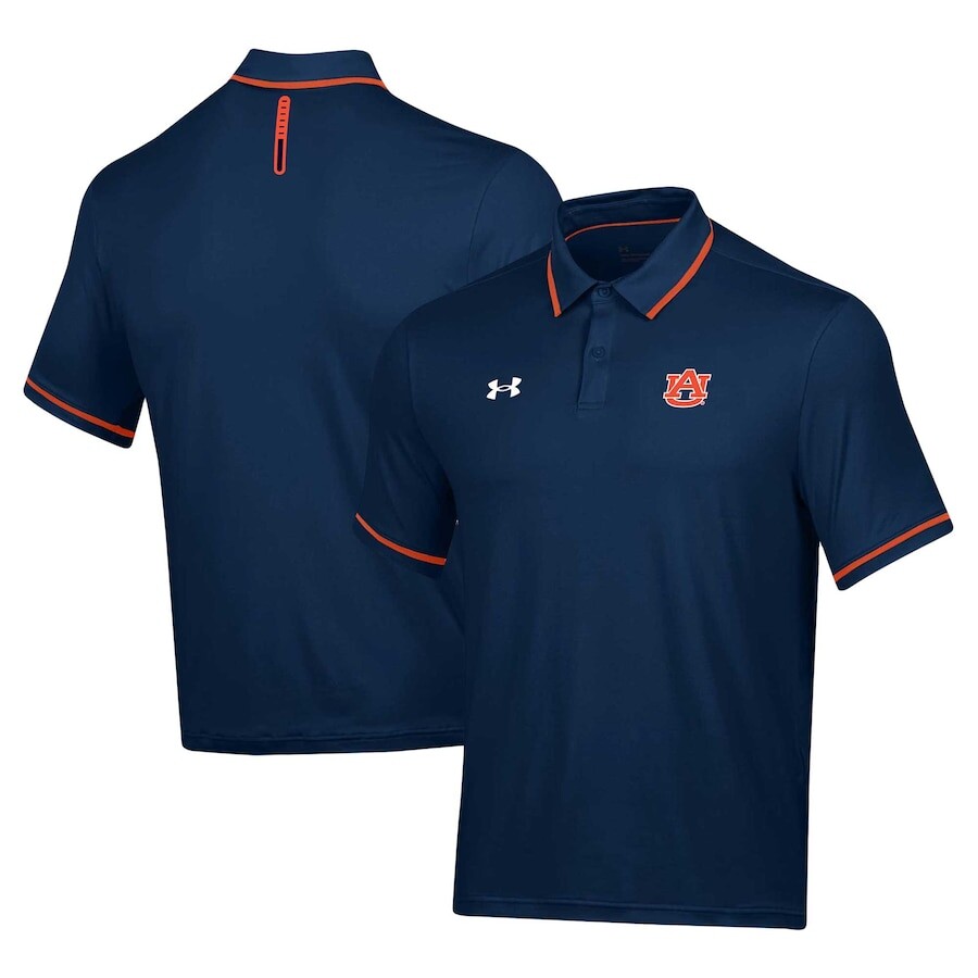 

Поло с коротким рукавом Under Armour Auburn Tigers, нави